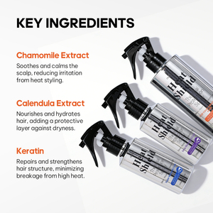 <span class=keywords><strong>Spray</strong></span> protecteur thermique à la kératine pour <span class=keywords><strong>cheveux</strong></span> secs, marque privée, protection contre la chaleur, facilite le démêlage, <span class=keywords><strong>spray</strong></span> coiffant - Product Image 2