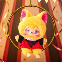 Nouvelle Série Originale Authentique Samuel Circus : Pendentif en Peluche PVC, Boîte Mystère, Mignonne Poupée, Décorations Tendance, Lot de 6 Pièces en Stock