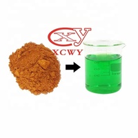 XCWY Colorant en poudre hydrosoluble vert pomme acide pour détergent 25kg/fût Applications textiles et papetiers