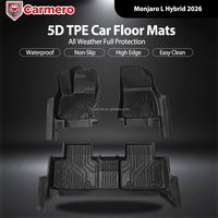 Tapis de sol de voiture 5D en TPE en gros, tapis de sol personnalisés, tapis de sol de véhicule imperméables, fournisseur d'usine pour Monjaro LHybrid 2026