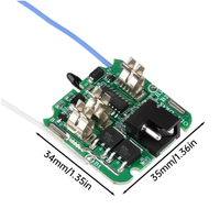 Carte PCB pour batterie au lithium 4S 16.8V 30A 18650, outils électriques de haute qualité, système de gestion BMS intégré, conception à insertion directe