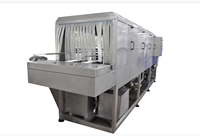 Gebruikte Automatische Ultrasone Reinigingsmachine Voor Fruitgroenten Graanproducten