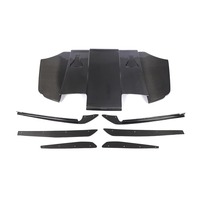 Diffuseur de pare-chocs arrière pour BMW E92 E93 M3, ailerons de pare-chocs arrière, garniture en fibre de carbone, 2009 - 2013