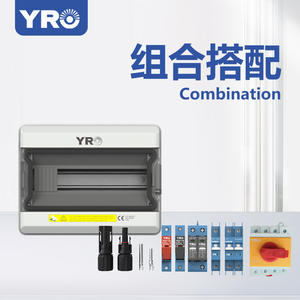 YRO Solar Combiner Box 1-6 <b>Circuits</b> DC Distribution With Lightning And Short <b>Circuit</b> <b>Protection</b> Wall Mounted - Product Image 2