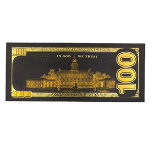 <span class=keywords><strong>Prix</strong></span> compétitif Billets de banque en plastique polymère plaqués <span class=keywords><strong>or</strong></span> noir 100 <span class=keywords><strong>dollars</strong></span> - Product Image 2