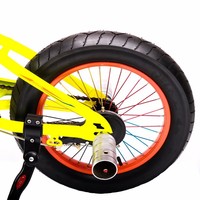 Vélo BMX Freestyle pour enfants pas cher de 20 pouces avec roues d'apprentissage - Exportation