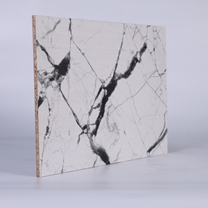 Phật sơn nhà máy <span class=keywords><strong>melamine</strong></span> giấy nhiều lớp ván dăm 22 Mét hạt gỗ ván 1220*2440 <span class=keywords><strong>melamine</strong></span> phải đối mặt ván dăm - Product Image 2