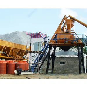 Factory 25 To 50 M3/h Small Ready Mix concrete batching and mixing plant sale