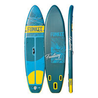 FUNKEE Fabricant Premium Nouvelle Conception Personnalisable Planche de Stand Up Paddle Gonflable pour les Activités Nautiques
