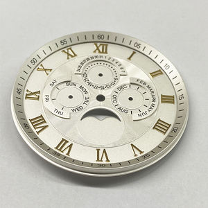 Cadran <span class=keywords><strong>de</strong></span> <span class=keywords><strong>montre</strong></span> à phases lunaires pour <span class=keywords><strong>montre</strong></span> chronographe, pièces <span class=keywords><strong>de</strong></span> cadran <span class=keywords><strong>de</strong></span> <span class=keywords><strong>montre</strong></span> personnalisées avec différentes tailles pour mouvement japonais - Product Image 6