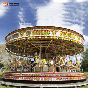 Carrusel de música Beston, carrusel de caballo merry, redondo, en venta - Product Image 2