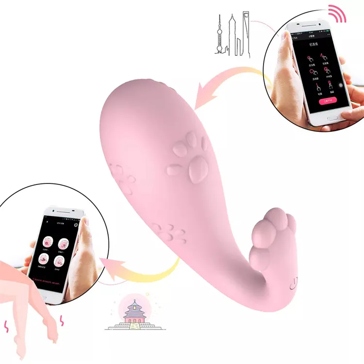 Best Verkopende Slimme Telefoon App Draadloze Afstandsbediening Vibrator Vibrerende Ei Kegel Bal Voor Lange Afstand Relatie