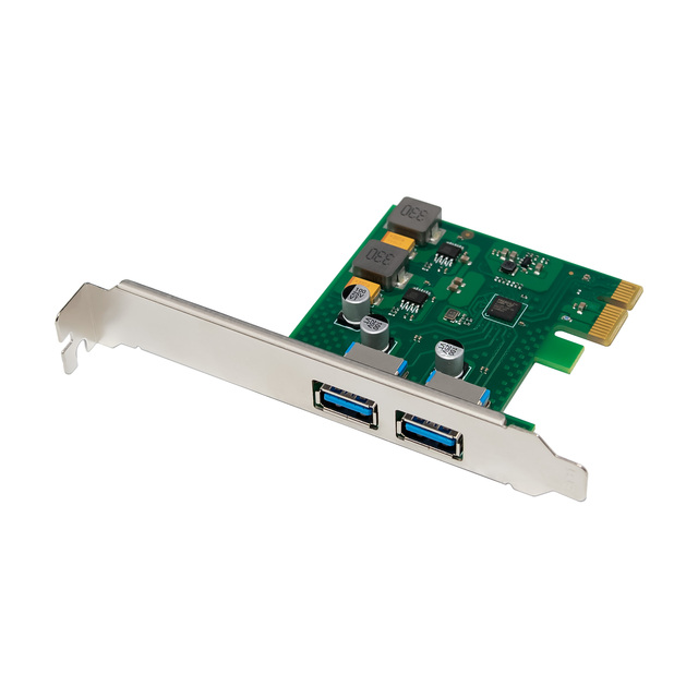 SUNWEIT ST6107 PCIe X1 FL1100 2-Port USB3.2 a 5Gbps Expansion Card
