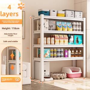 Support de rangement souterrain multifonctionnel pour la maison Support de rangement pour robot balayeur au-dessus du support de balayage - Product Image 4