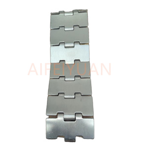 Cadena de listones de mesa transportadora de acero inoxidable serie 812 - Product Image 1