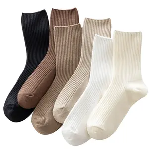 High Quality Soft Comfortable And Breathable Cotton Womens Cute Crew Socks