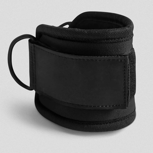 สายรัดข้อเท้าปรับระดับได้ GAF ทำจากนีโอพรีน สำหรับการฝึกความแข็งแรง สายรัดข้อเท้าหนังคุณภาพสูงสำหรับยกน้ำหนัก - Product Image 4