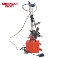 Support de pistolet pneumatique 30 kg pour table rotative CNC à trou traversant pour soudage incliné