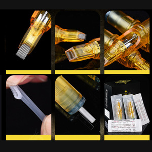 Caja <span class=keywords><strong>de</strong></span> 10 <span class=keywords><strong>Agujas</strong></span> <span class=keywords><strong>de</strong></span> Tatuaje Permanentes PUM con Membrana para <span class=keywords><strong>Microshading</strong></span>, Esterilizadas, <span class=keywords><strong>de</strong></span> Acero Inoxidable 316 - Product Image 5