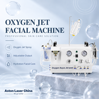 Appareil professionnel de peeling à jet d'oxygène, machine d'infusion d'oxygène, équipement de soin de la peau pour salon de beauté et spa, soin hydratant