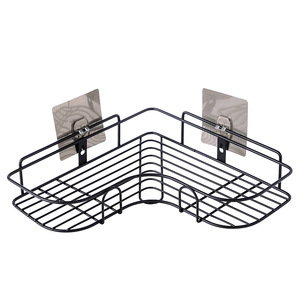 Étagère de rangement triangulaire pour salle de bain et cuisine, étagère murale pour salle de bain, étagère d'angle pour salles de bain - Product Image 5