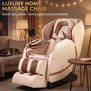 GUOHENG Günstiger 8D Fixpunkt-Ganzkörper-Massagesessel mit U-Form Schwerelosigkeits-Massagesessel mit Wärme- und Bewegungsmassage - Product Image 1