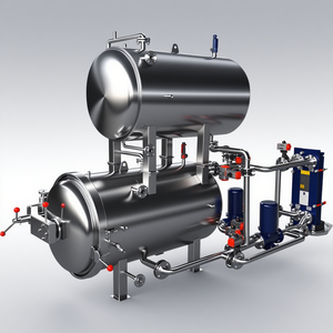 Automatische Warmwaterspray Industriële Autoclaaf Sterilisator - Product Image 2