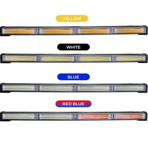 QIDEWIN Led light bar 72w single dual color red blue white yellow light bar Led Cob chip for driving led work light for car