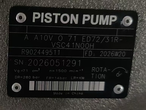 ปั๊มลูกสูบแปรผัน A10VO AA10VO71 AA10VO71 รุ่น R902449511 AA10VO71ED72/31R-VSC41N00H AA10VO71ED72/32L-VSD12N00P - Product Image 3