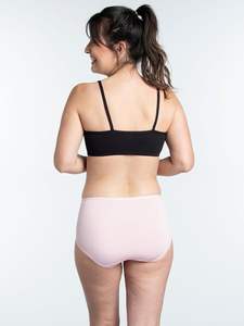 Tangas de punto suaves y ligeras de <span class=keywords><strong>microfibra</strong></span> de tiro bajo para <span class=keywords><strong>mujer</strong></span>, ropa interior de <span class=keywords><strong>microfibra</strong></span> de talla grande estilo teñido liso para todos los días, bragas - Product Image 2