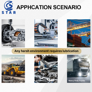 औद्योगिक सिंथेटिक बहुउद्देशीय सफेद उच्च तापमान उच्च गति कम शोर वाली लिथियम साबुन आधारित ग्रीस - Product Image 6