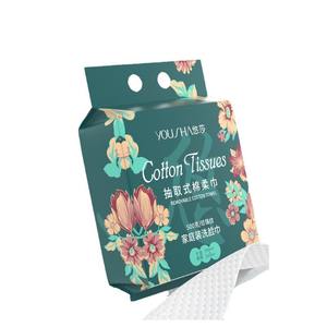 Yousha Cotton <b>Tissues</b> 500g Removable <b>Facial</b> Towel Family Pack Single Layer Non Woven Beauty Towel - Product Image 1