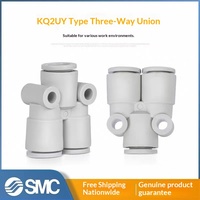   Adaptor Pipa Udara Sambungan Cepat Tipe Y Tiga Arah KQ2U04-00A / KQ2U06-00A / KQ2U08/10/12-00A Suku Cadang Pneumatik Fitting Pneumatik