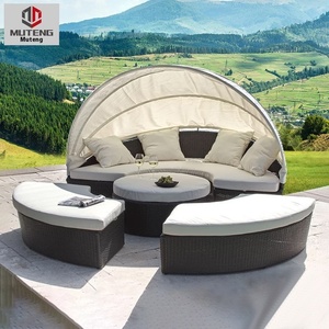 Cama Moderna para Exteriores, Sofá Casual para Patio, <span class=keywords><strong>Terraza</strong></span>, Jardín, Playa, Piscina, Tomar el Sol - Product Image 5