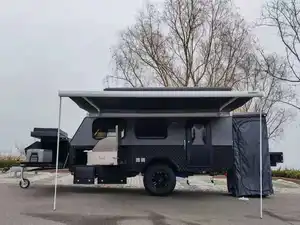 Rimorchio da campeggio Overland fuoristrada veicoli ricreativi per roulotte ibride