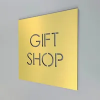 Plaques de porte modernes personnalisées en acrylique, plaques nominatives gravées au laser, panneaux d'adresse étanches, finition brossée pour maison et appartement