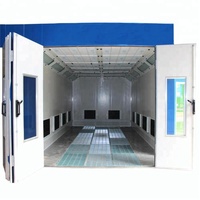 Four de cuisson pour voiture avec ventilateurs d'air 4kw et 7.5kw Cabine de peinture