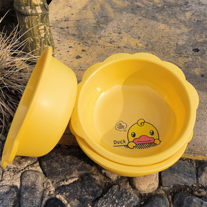 Petit Bassin de Lavage pour Enfants en Forme de Pomme, en Plastique Épais, Rond, pour Bébé, Bain de Pieds, Cadeau Domestique, Bassin de Dessin Animé - Product Image 4