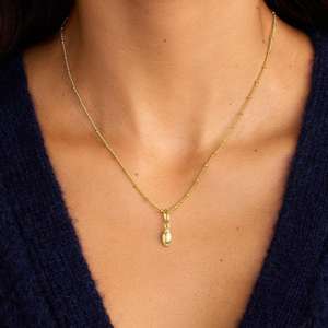 Série de sport en acier inoxydable Collier à faire soi-même Pendentif en or 18 carats Volleyball Tennis Football Style sportif Breloques pour la fabrication de bijoux - Product Image 3