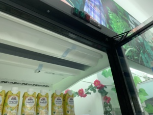 Hot bán thương mại nước giải khát Thiết bị làm lạnh Ice Cream hiển thị sâu tủ lạnh tủ đông thiết bị với cửa kính - Product Image 5