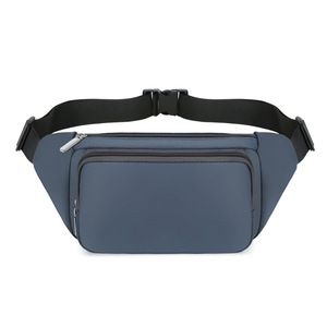 Custom Logo <b>Large</b> Capacity Fanny Pack Oxford Waterproof Waist Bag Durable Lightweight Chest Bag - Product Image 1