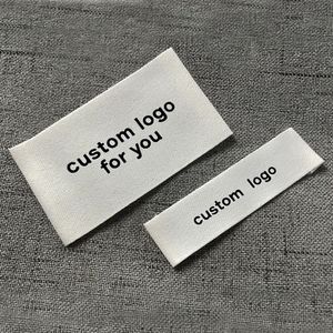 Tùy Chỉnh <span class=keywords><strong>Cotton</strong></span> Hữu Cơ Nhãn In Logo End Gấp Dệt Nhãn Thương Hiệu In Ấn <span class=keywords><strong>Cotton</strong></span> Dệt Thẻ Nhãn Cho Quần Áo Giày - Product Image 3