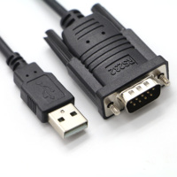 Cable Serial USB RS232 a DB9 de 9 Pines FTDI OEM/ODM (PVC+Cobre Puro+ABS, Certificado CE, ROHS, FCC, MFi) Compatible con Windows/Linux/Mac OS