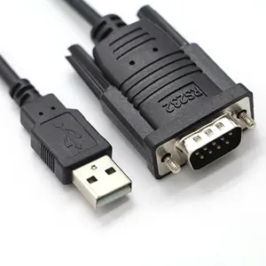 OEM/ODM FTDI USB RS232 To DB9 9pin Serial Cable Compatible With Windows Linux Mac OS