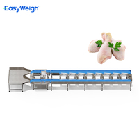 Trieuse et calibreuse automatique de volailles congelées, de poisson et de fruits de mer Easyweigh 300 pièces/min