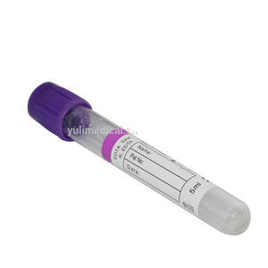 Tubo de Teste Plástico de 10ml para Sistema de Coleta de Sangue a Vácuo com <span class=keywords><strong>EDTA</strong></span> - Product Image 5