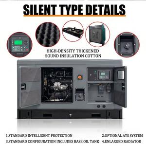 Groupe électrogène diesel silencieux Cummins 30 kW 50 kW 100 kW triphasé 50 Hz avec contrôle ATS pour alimentation de secours en usine - Product Image 5