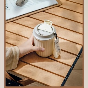 Venta al por mayor de fábrica: Taza de café helado de acero inoxidable 316, elegante taza de café, taza para sublimación, vaso térmico aislado. - Product Image 3