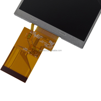 Module d'affichage industriel TIANMA 3,5 pouces 320x240 TFT TN/IPS LCD avec interface RGB 54 broches, rétroéclairage 6 LED en option et écran tactile
