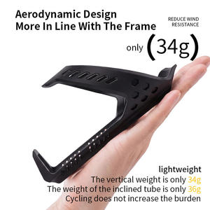<span class=keywords><strong>Porte</strong></span>-<span class=keywords><strong>bidon</strong></span> de vélo en <span class=keywords><strong>carbone</strong></span> ultra-léger, à injection, aérodynamique, avec découpe au couteau, pour <span class=keywords><strong>VTT</strong></span> et vélo de route - Product Image 5